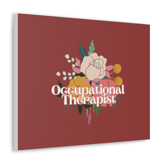 Floral OT Canvas Print (20 x 16 in)