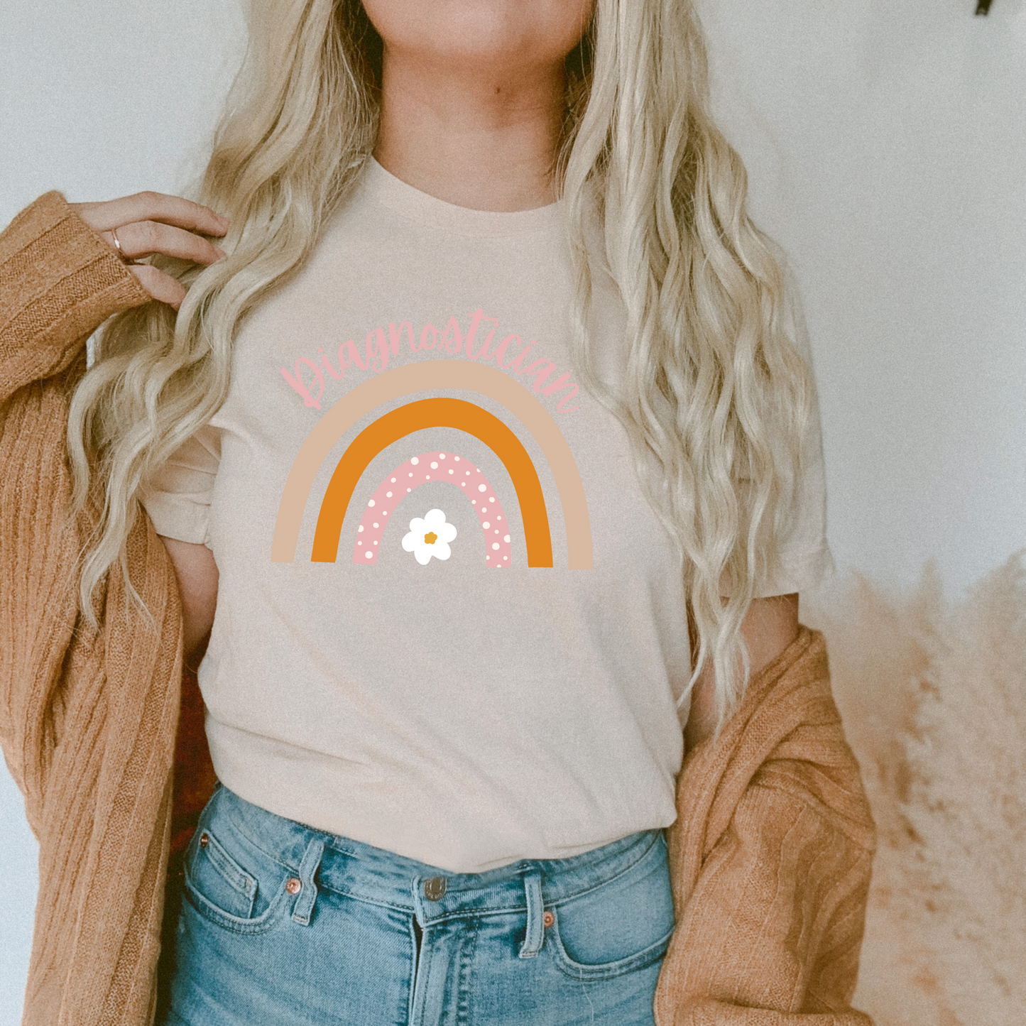 Custom Fall Rainbow Tee