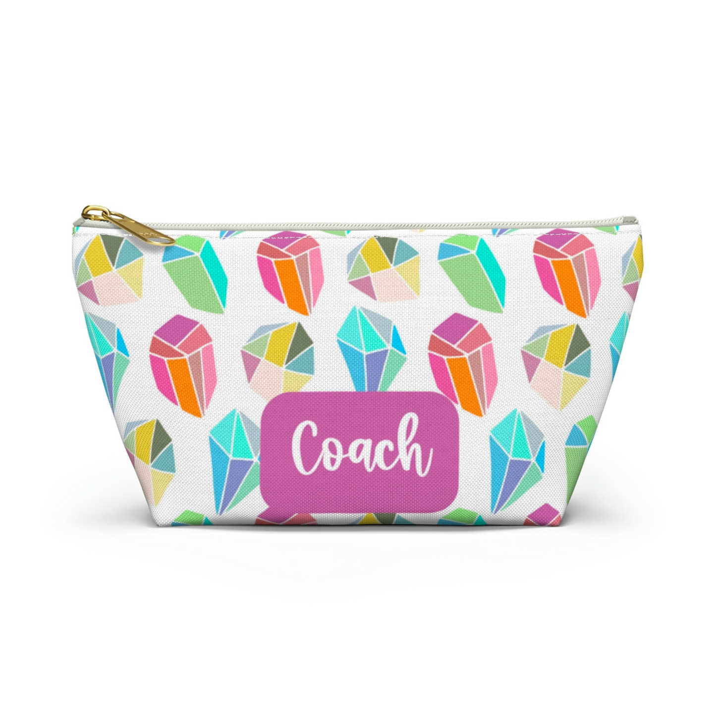 Custom Print Pencil Pouch w T-bottom