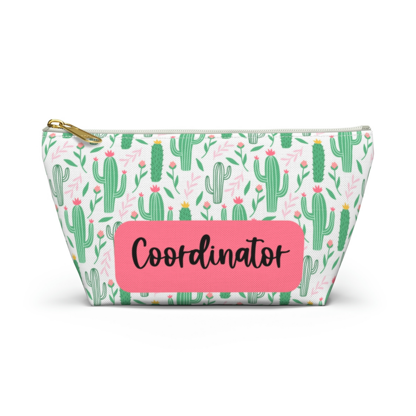 Custom Print Pencil Pouch w T-bottom