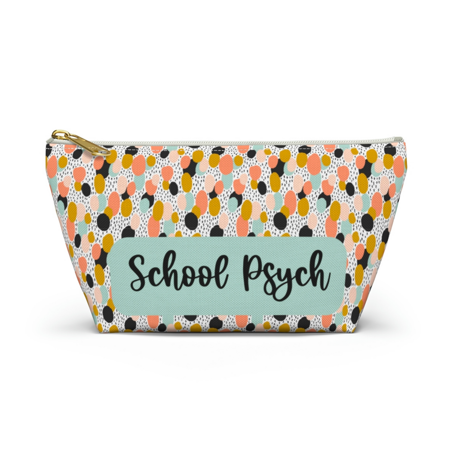 Custom Print Pencil Pouch w T-bottom