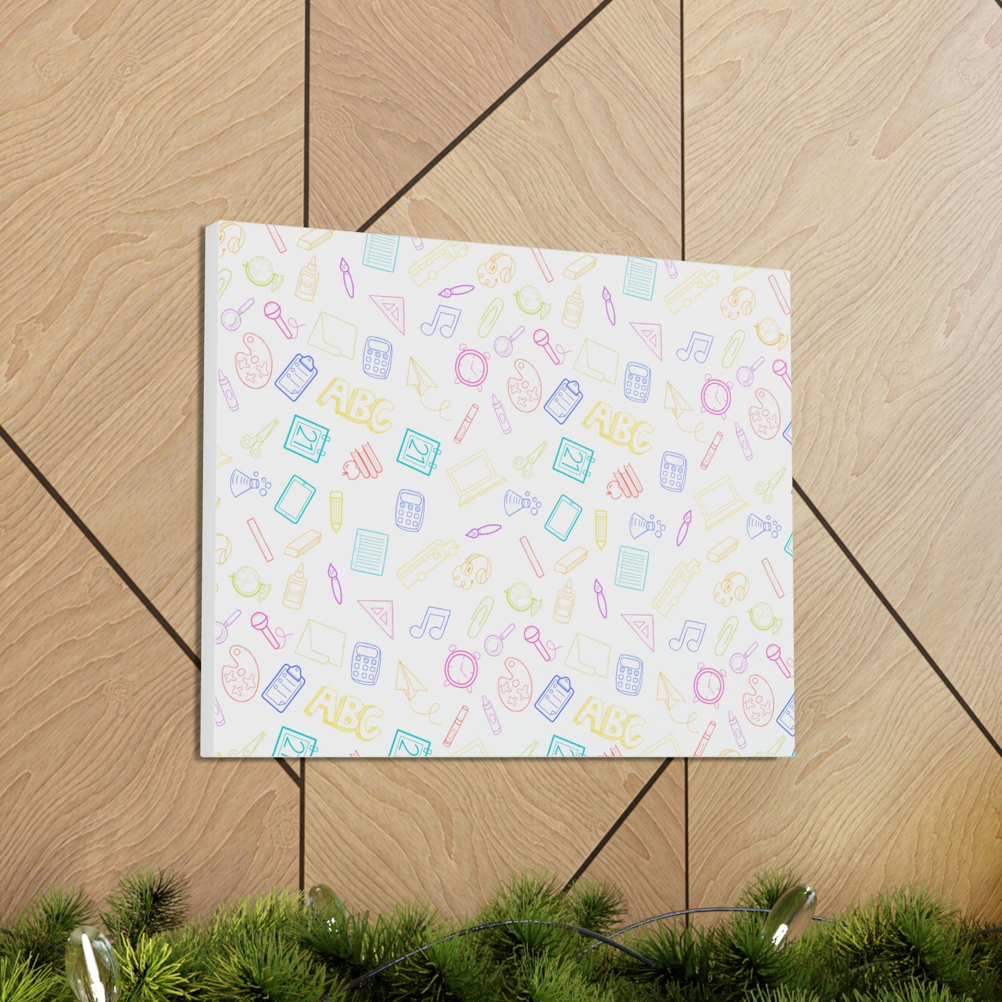 Elementary Canvas Print (20 x 16 in)