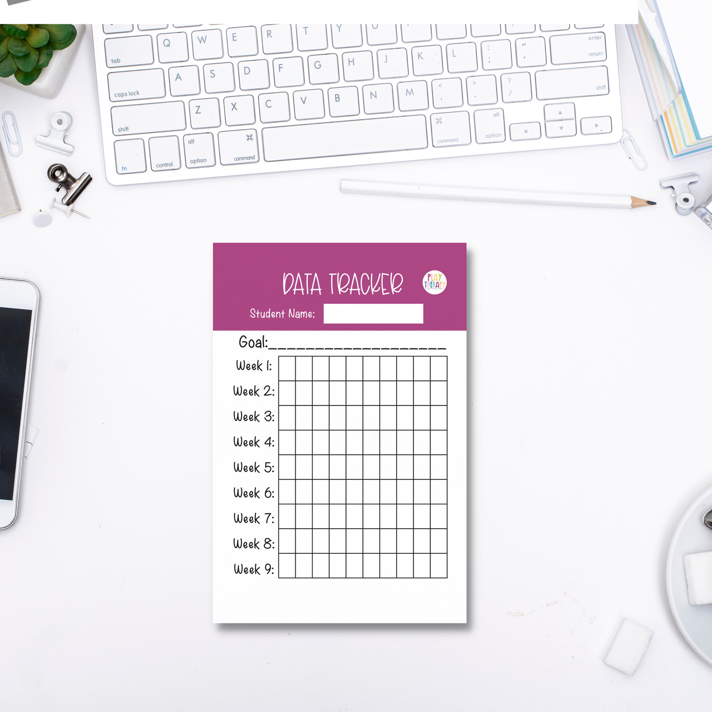 Data Tracker Sticky Notes (4 x 6 in)