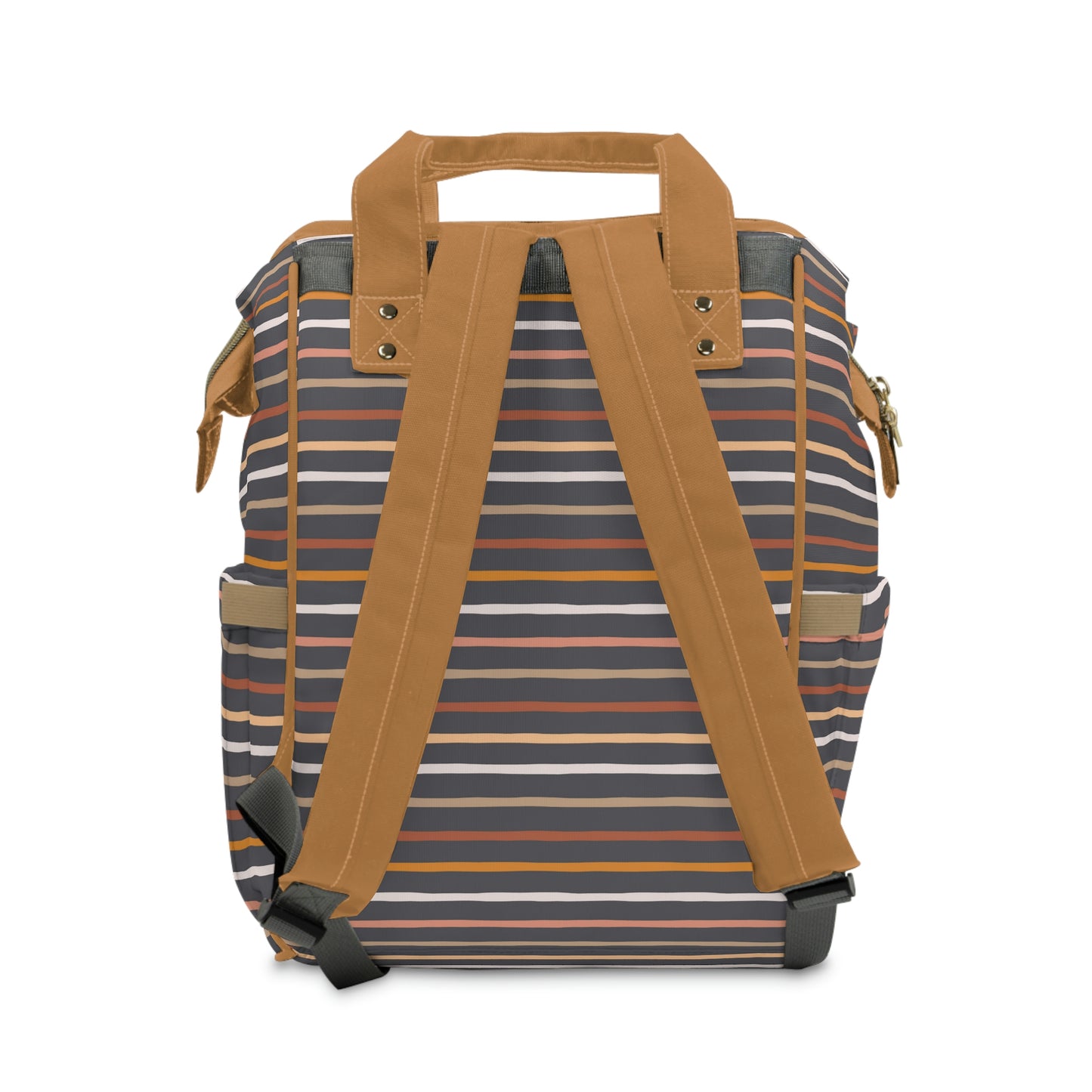 Neutral Stripes Backpack