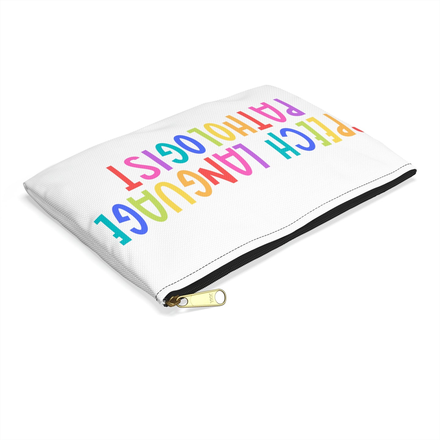 Custom Bright Rainbow Pencil Pouch