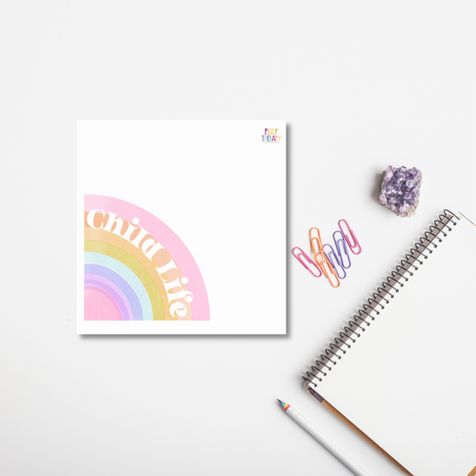Child Life Bright Rainbow Sticky Notes