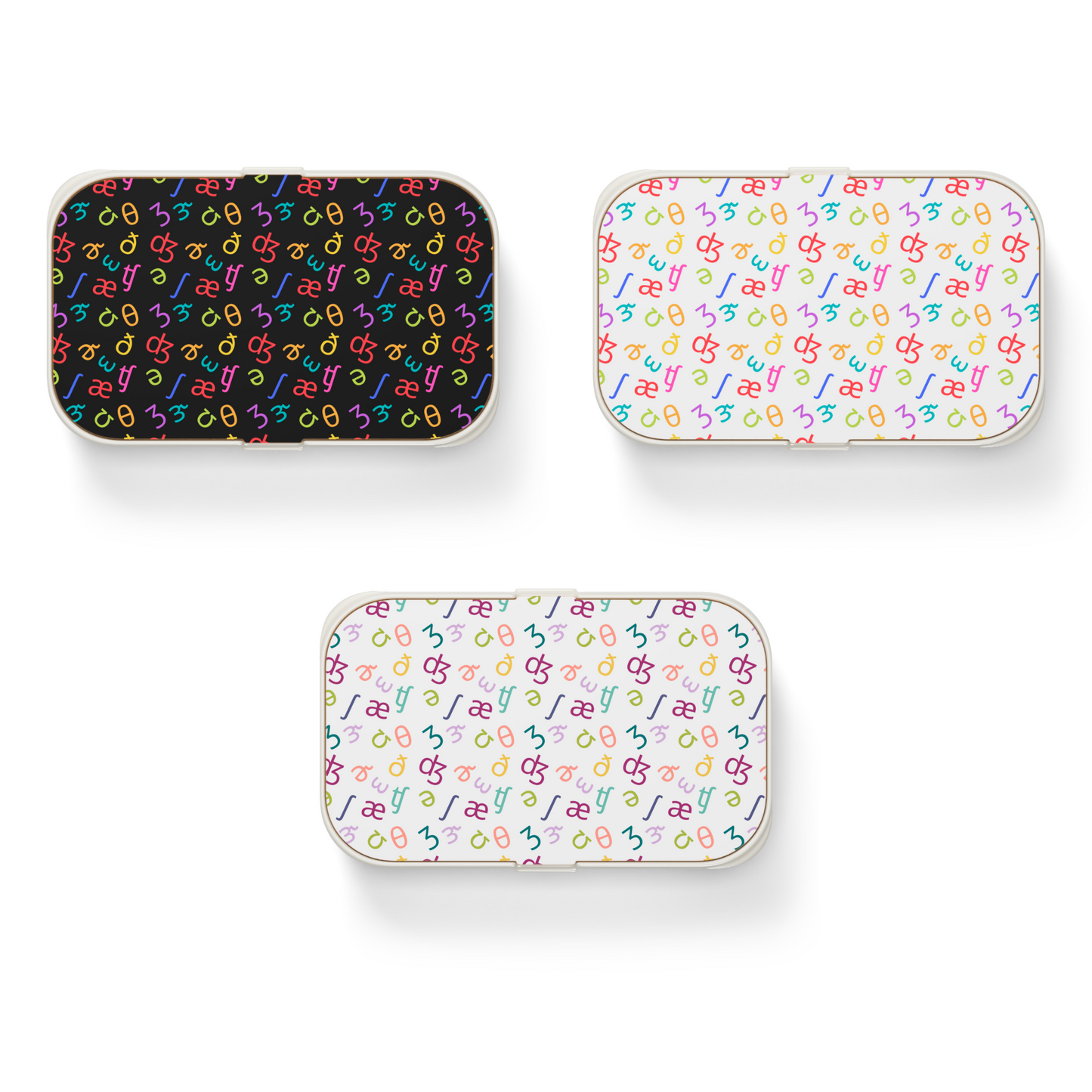 Customizable Rainbow IPA Bento Box