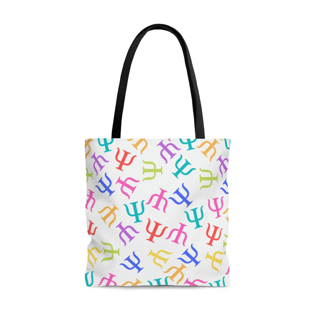 Rainbow Psych Symbol Tote