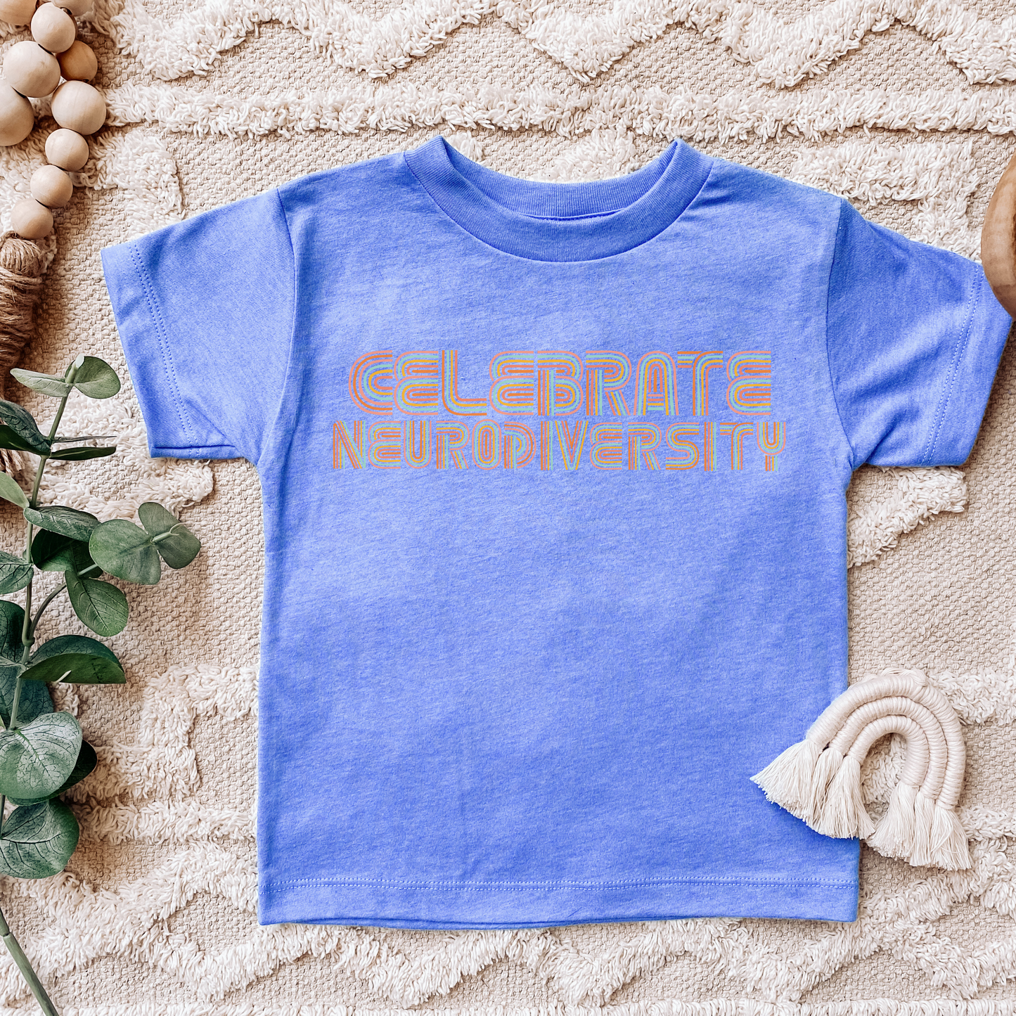 Celebrate Neurodiversity Kids Tee