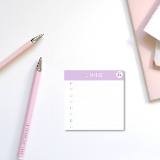 Lavender To-Do List Sticky Notes