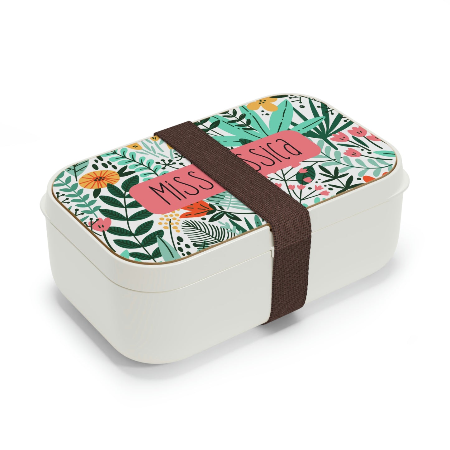 Customizable Floral Bento Box