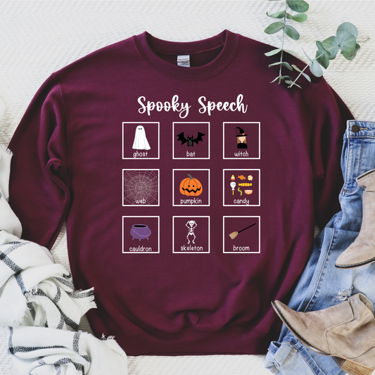 AAC Spooky Speech Pullover (Collab with HeyCuteDesign)