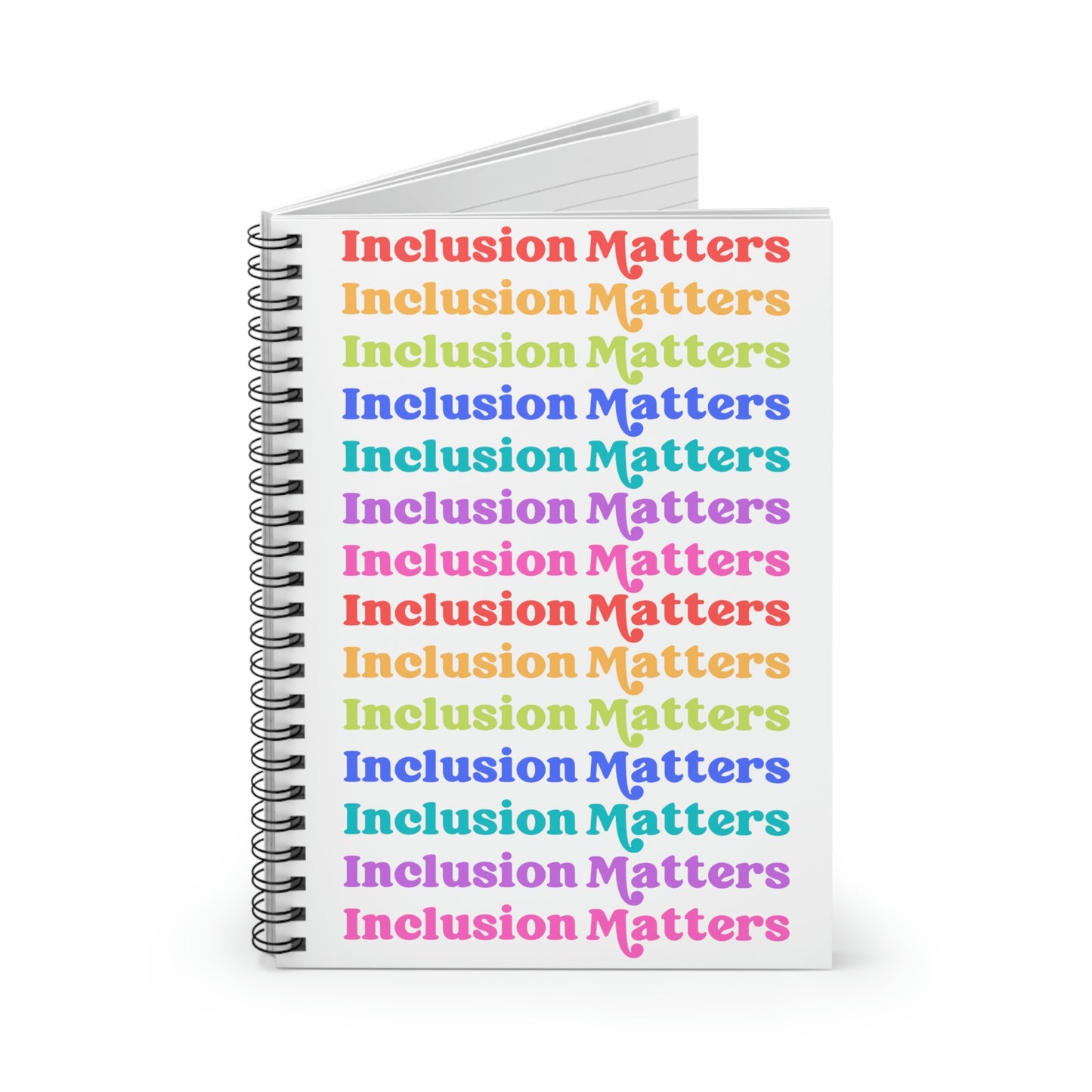 Rainbow Inclusion Matters Notebook