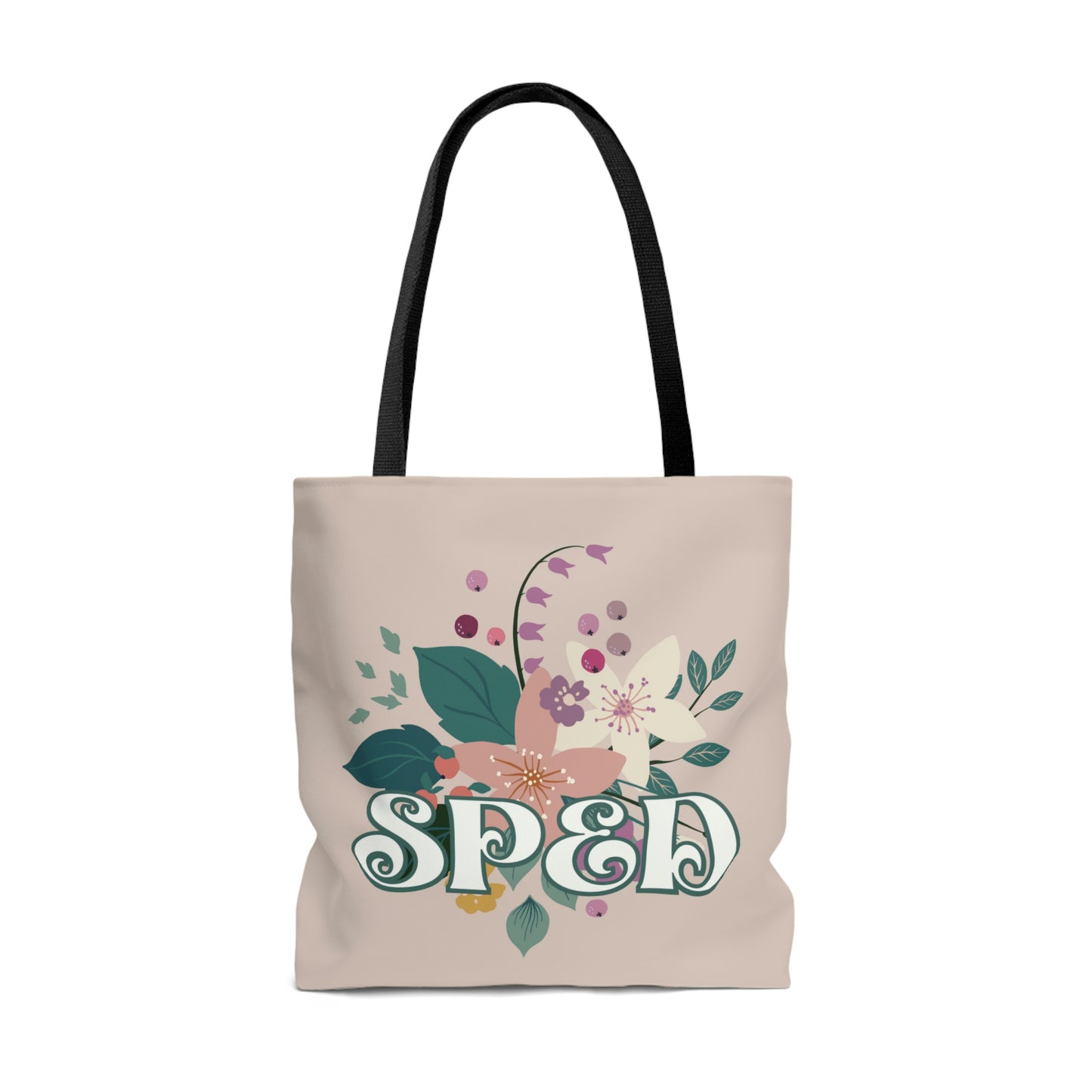 SpEd Floral Tote
