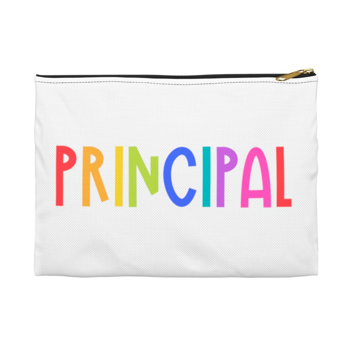 Custom Bright Rainbow Pencil Pouch