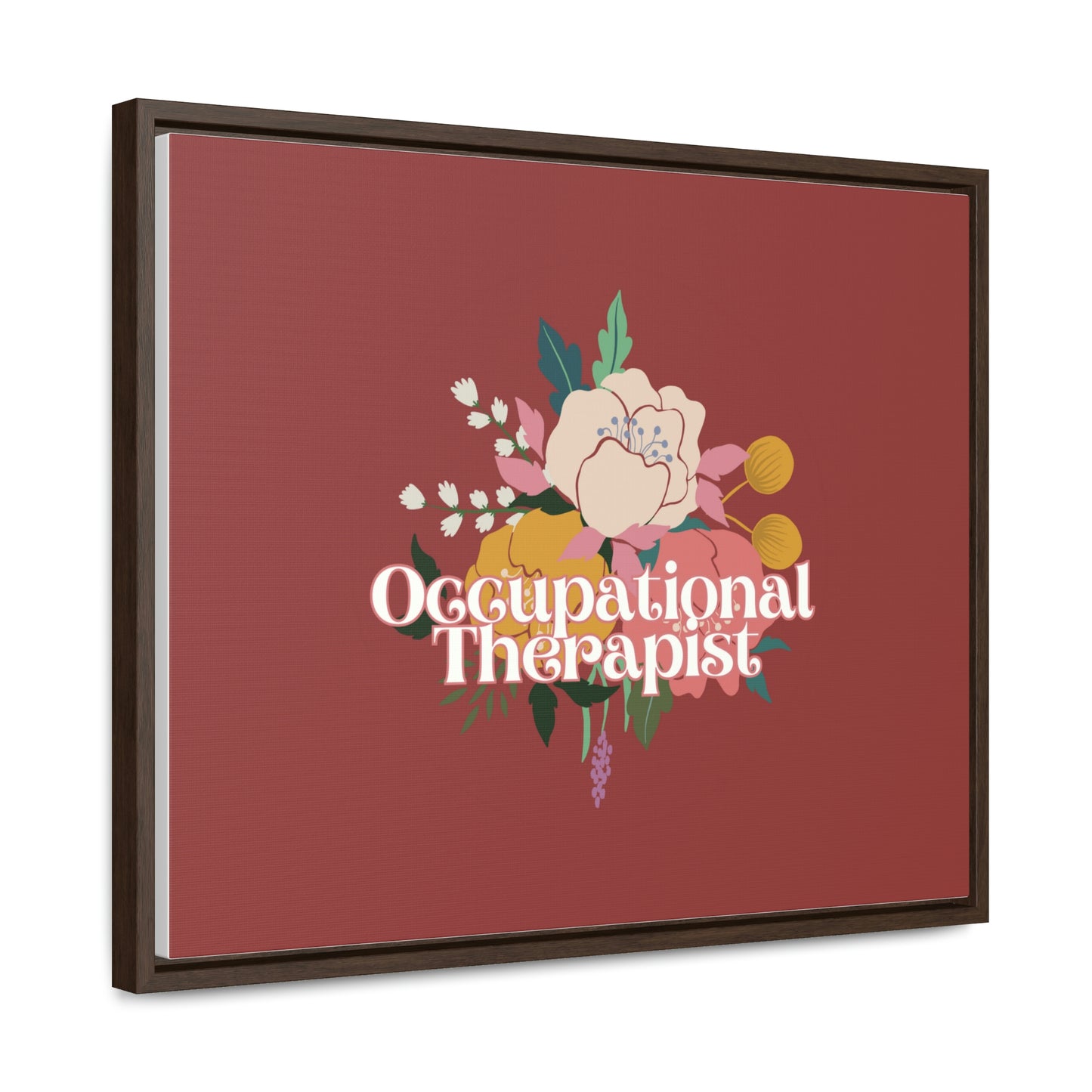 Floral OT Framed Canvas (20 x 16 in)