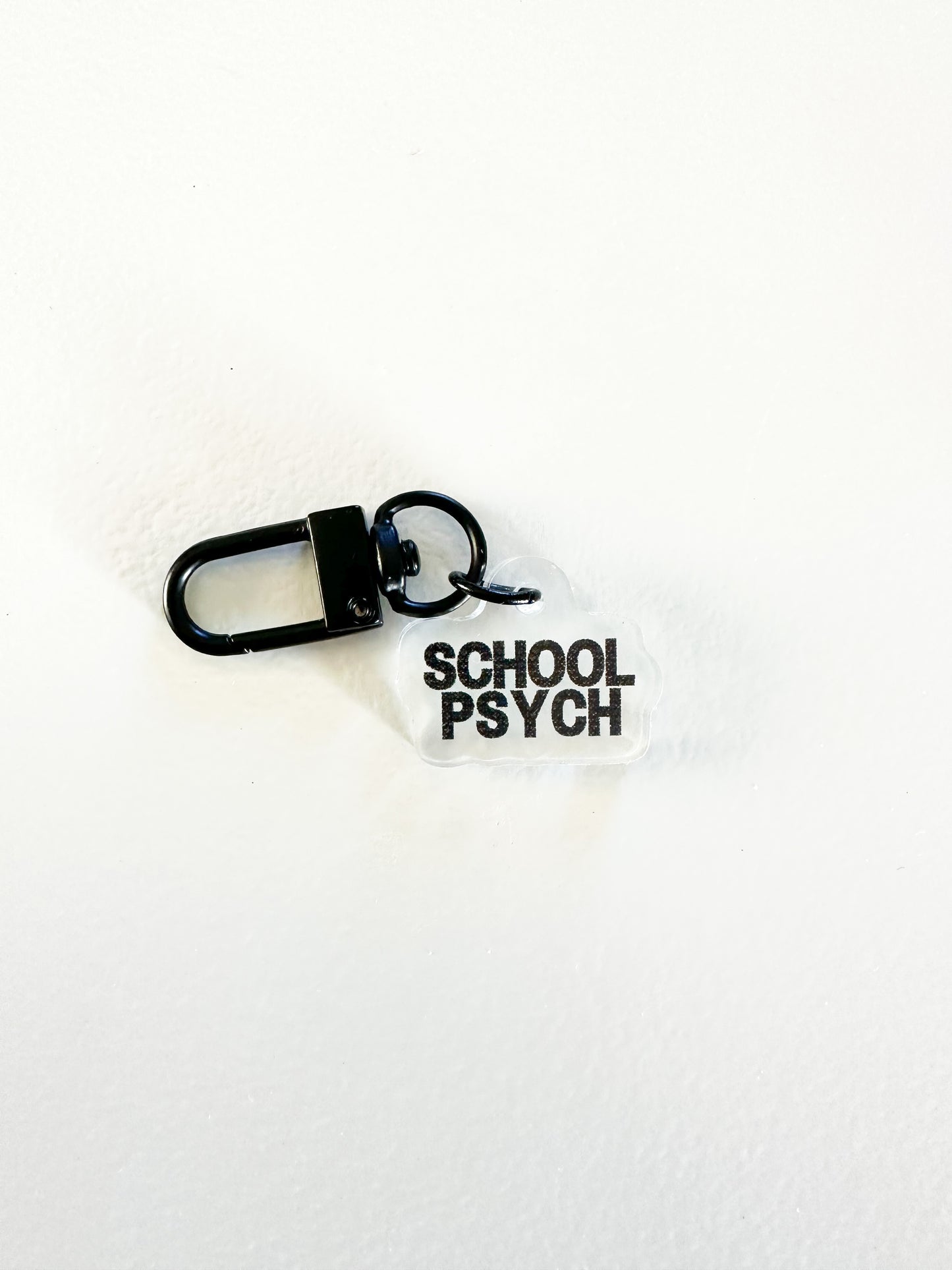 School Psych Symbol Badge Charm