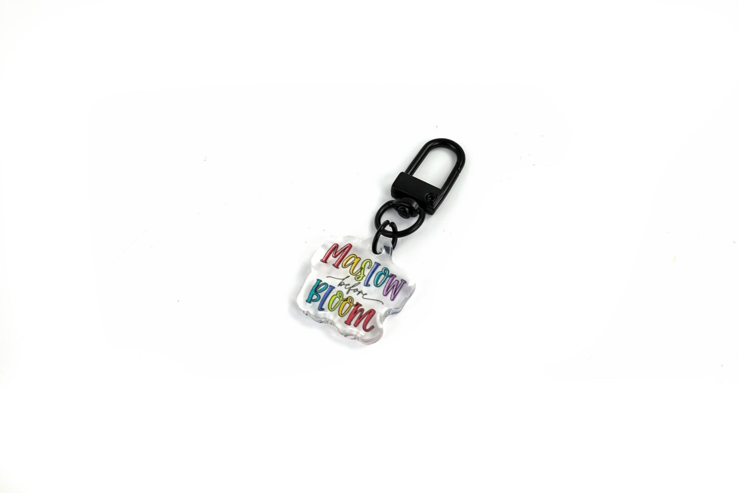 Maslow Before Bloom Badge Charm