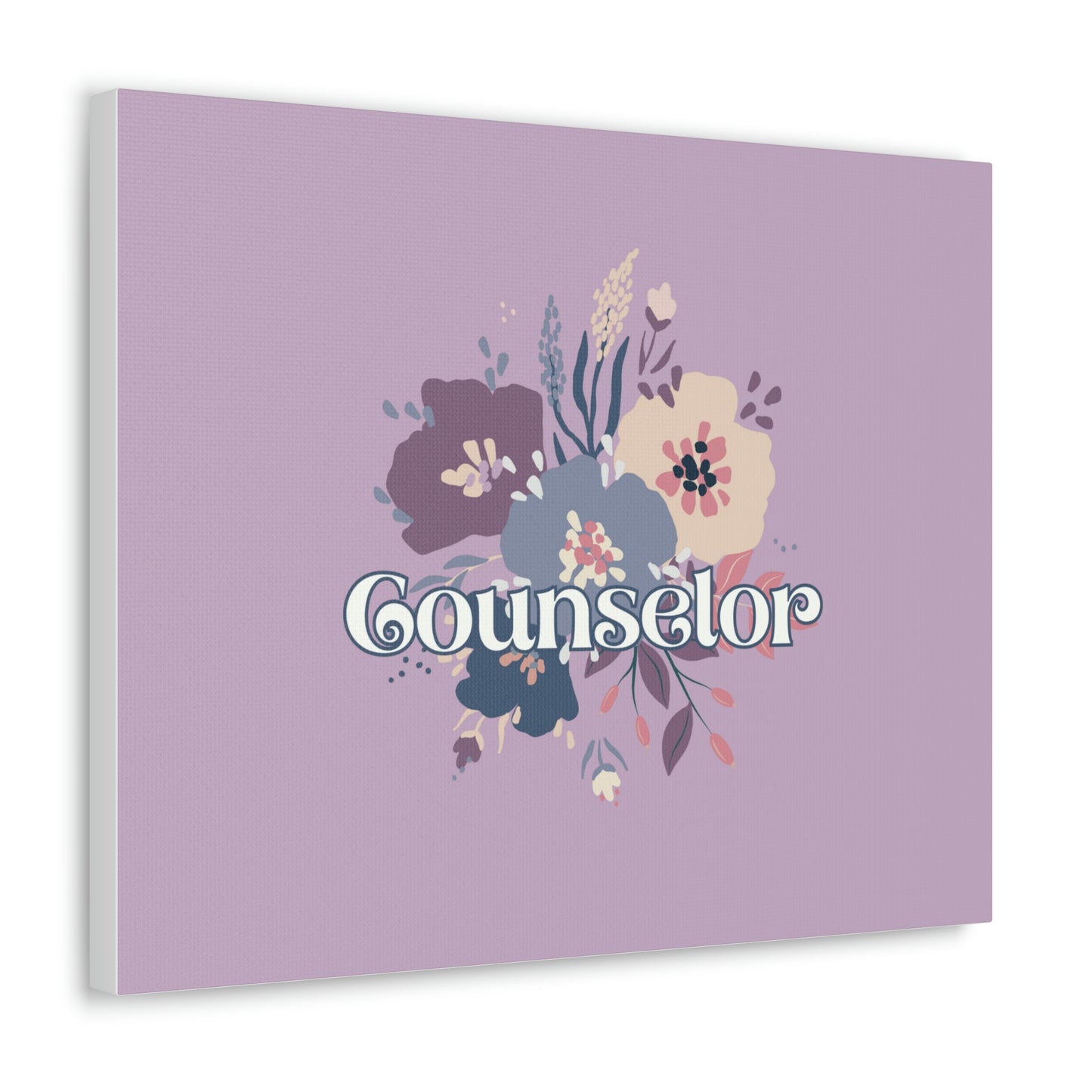 Floral Counselor Canvas Print (20 x 16 in)