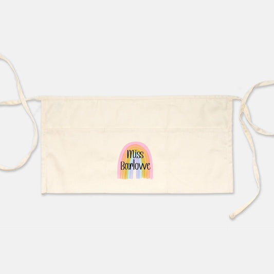 Custom Bright Rainbow Apron - Barlowe