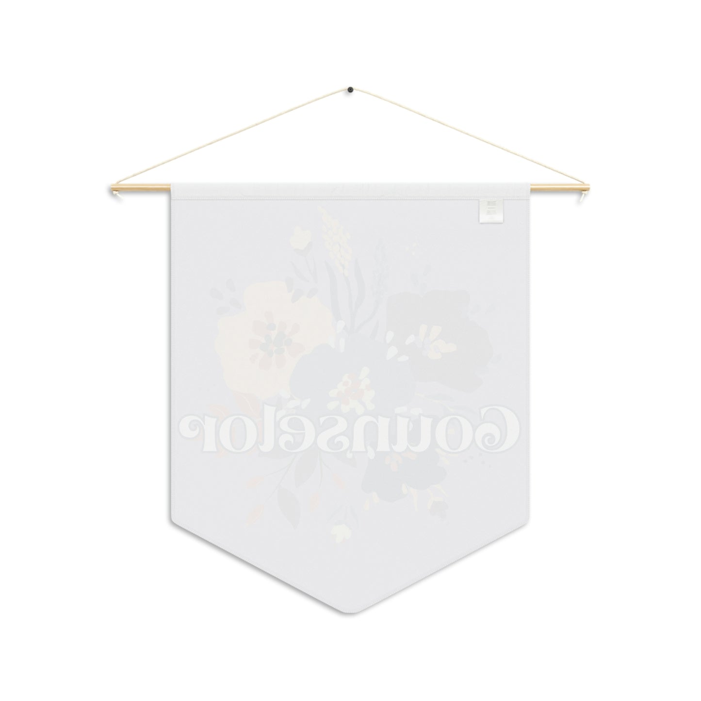 Floral Counselor Pennant (18 x 21 in)