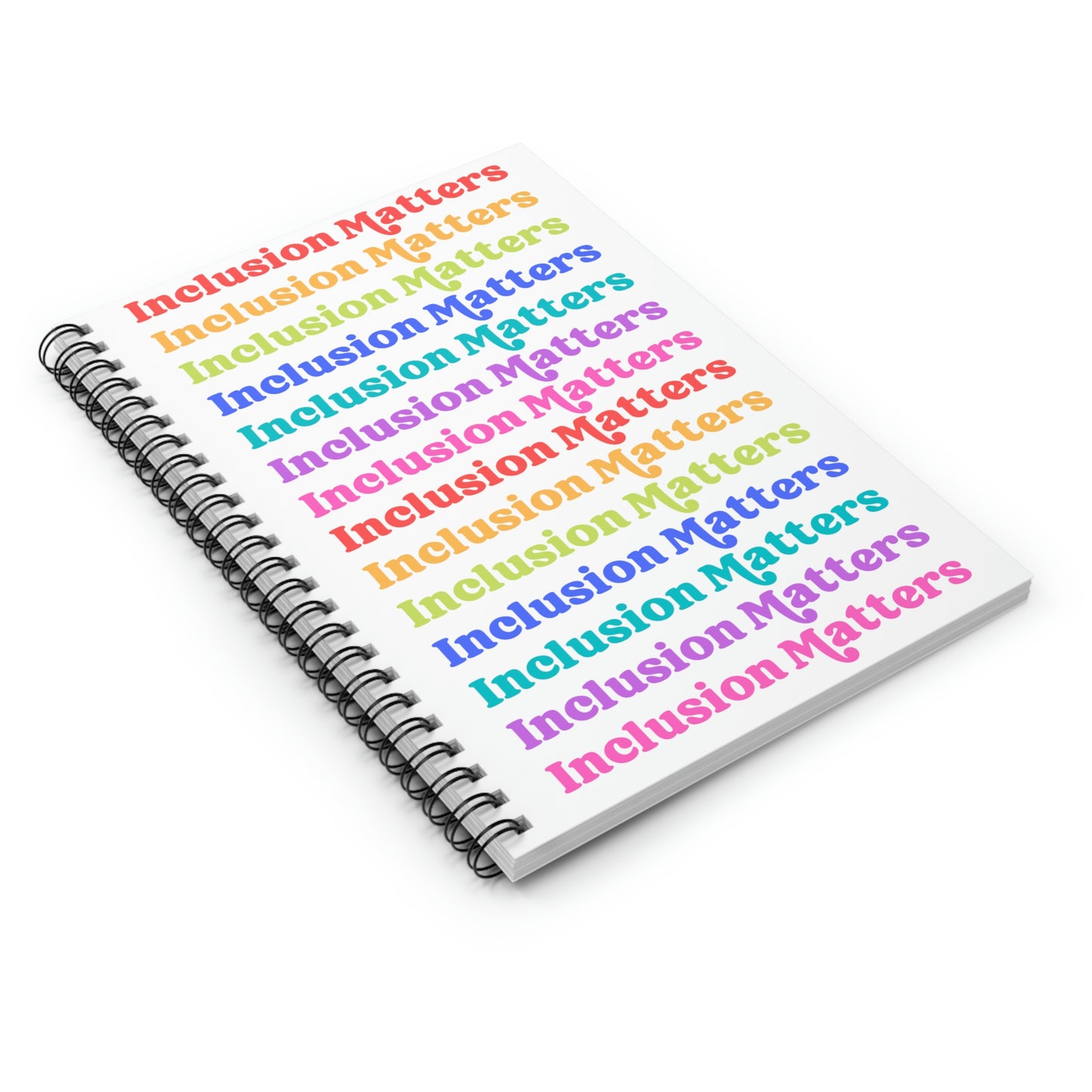 Rainbow Inclusion Matters Notebook