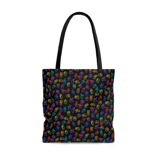 Rainbow ASL Tote