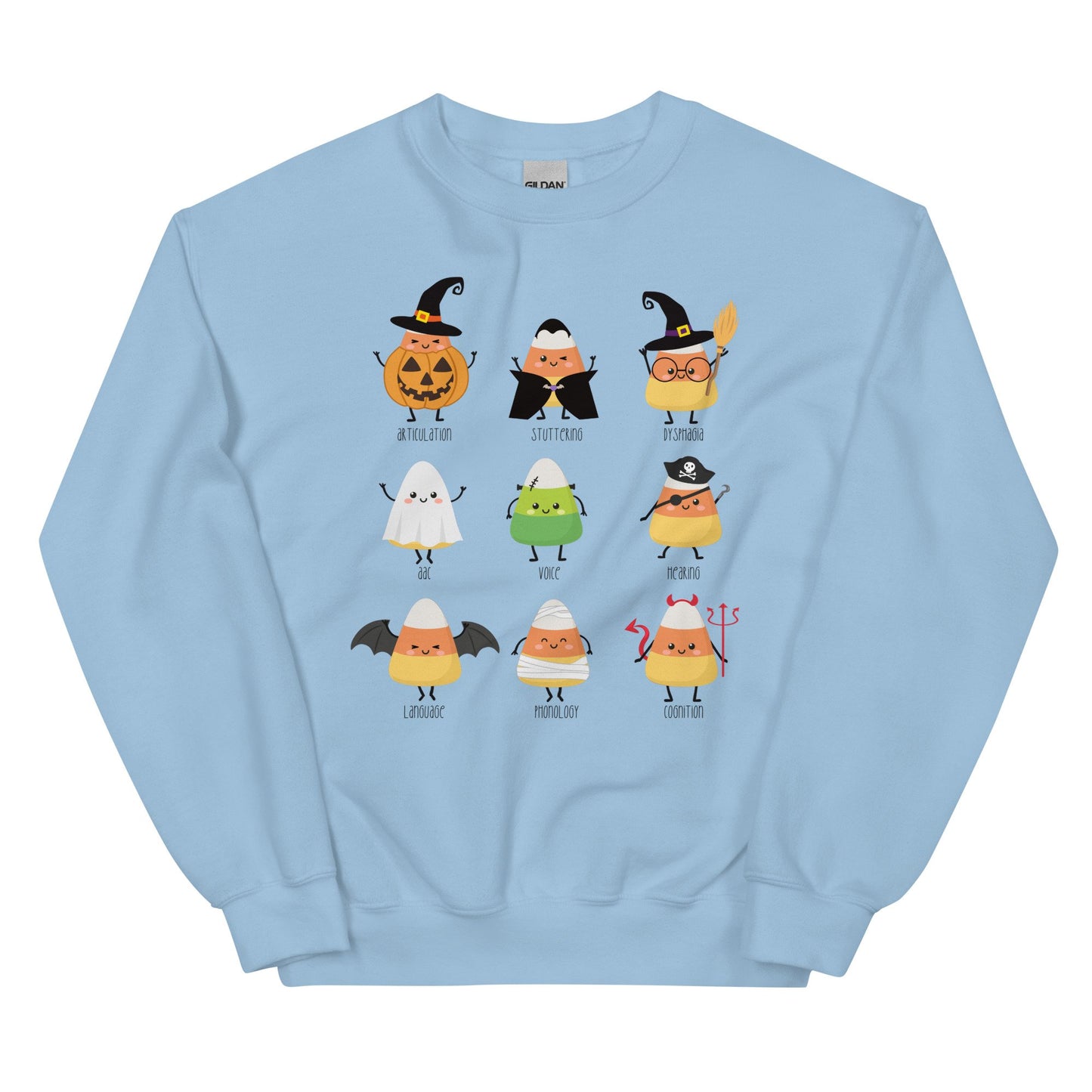 SLP Candy Corn Scope of Practice Pullover