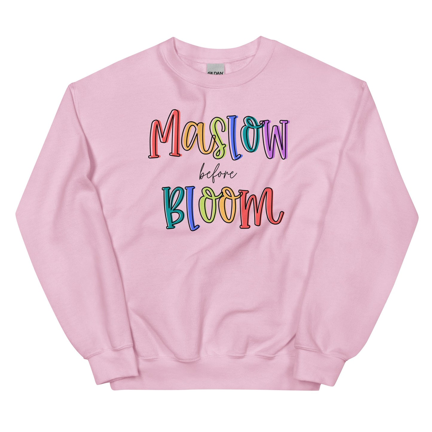 Maslow Before Bloom Pullover