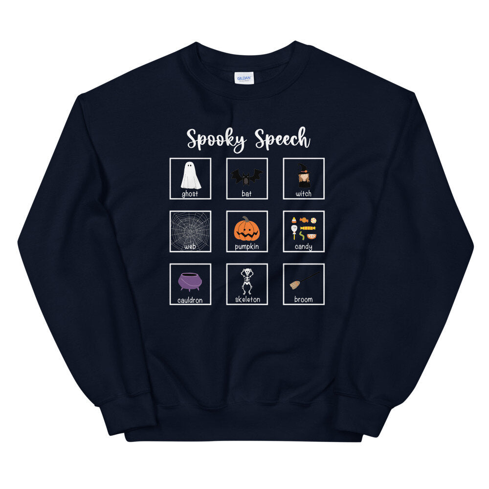 AAC Spooky Speech Pullover (Collab with HeyCuteDesign)