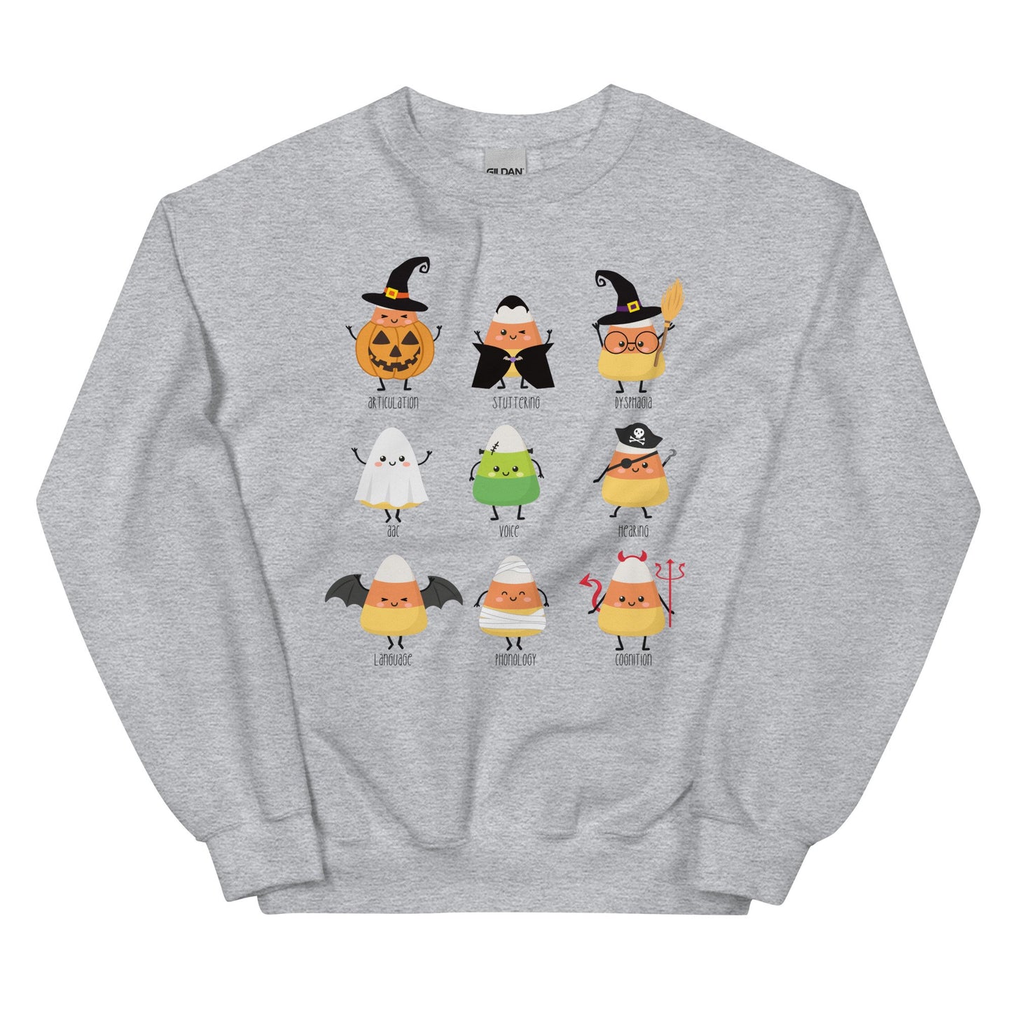 SLP Candy Corn Scope of Practice Pullover