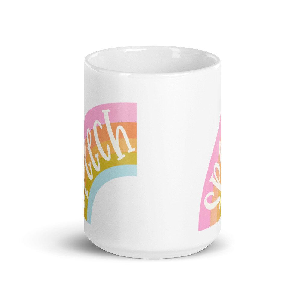 Speech Rainbow Mug