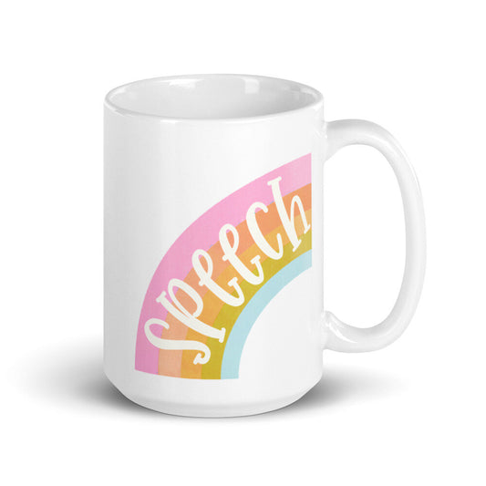 Speech Rainbow Mug