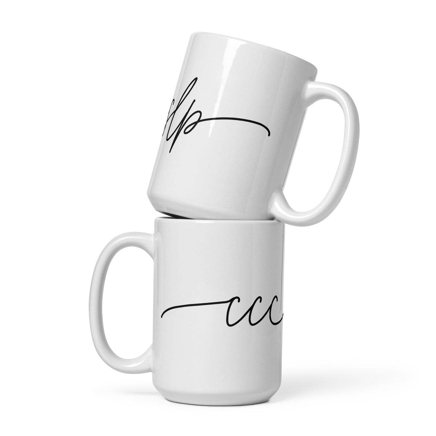 Custom Script Love Mug, 15oz