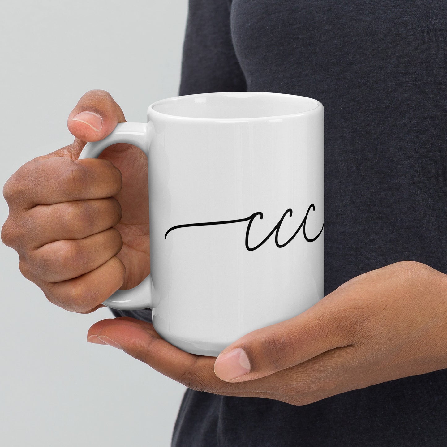 Custom Script Love Mug, 15oz