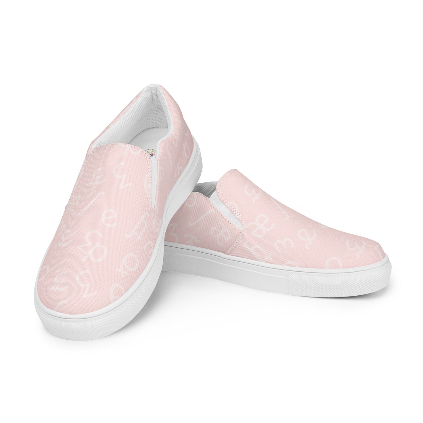 Pink IPA Slip-on Canvas Shoes (Women's Sizes)