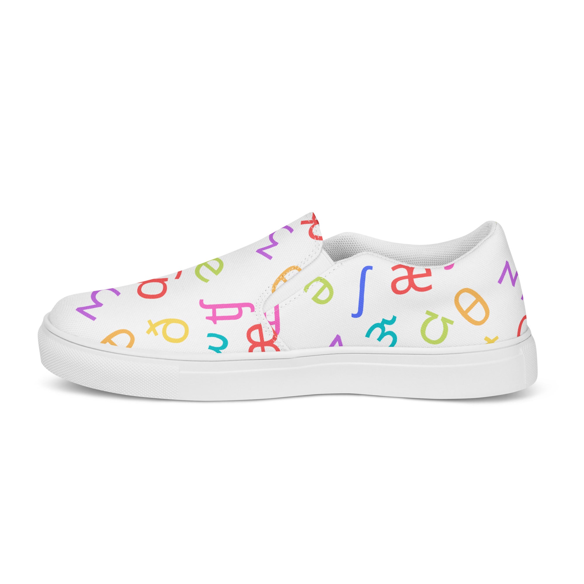 Rainbow hot sale canvas shoes